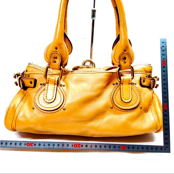 Chloe Hand Bag  Brown Leather made in Italy 🇮🇹💕 - Picture 2 of 7